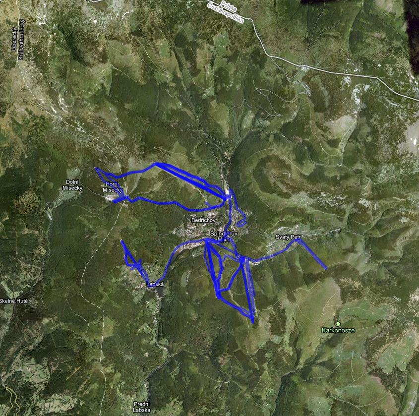 routes 21-31 maart 2009